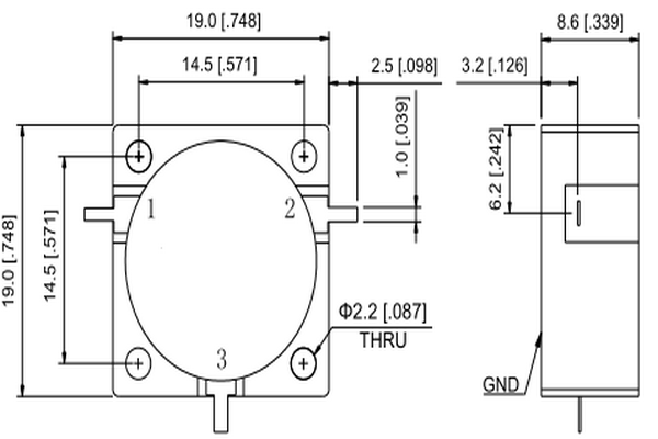 2021 High quality Circulator And Isolator In Microwave - TAB Coaxial Circulator Operating From 617-5000MHz JX-CT-xxxMxxxM-xT  – Jingxin Technology