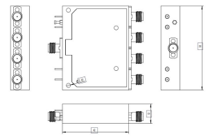 8-23GHz Switch Bank Filters Module JX-SB-8/13GHz