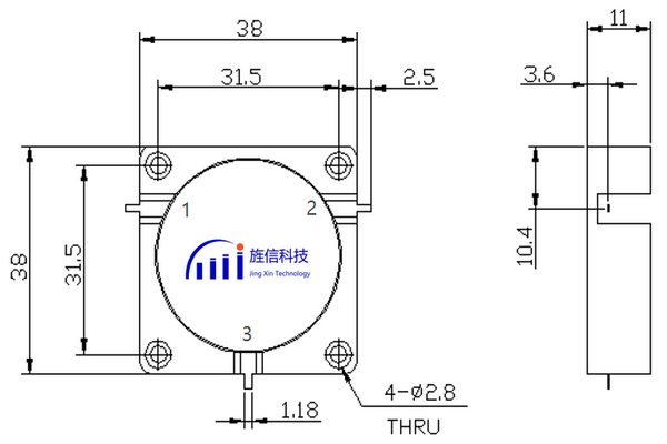 Professional China Rf Circulator Isolator - SMA /N Connectors Coaxial Circulator Operating From 700-5000MHz JX-CT-xxxMxxxM-xN_xS  – Jingxin Technology