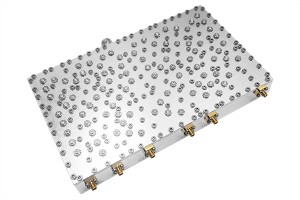 6 Ways Cavity Combiner N-F_SMA-F Connector 758-2690MHz Low Insertion Loss Small Volume Low PIM JX-CC6-758M2690M-DL55