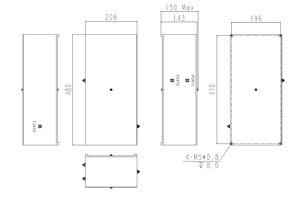 Dual Cavity Duplexer 453-454MHz/460-462MHz/458-459MHz/465-467MHz JX-CD4-453M467M-70S