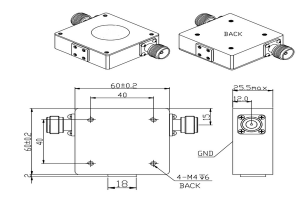 Manufacturer of VHF isolators from 135-174MHz for widely applications