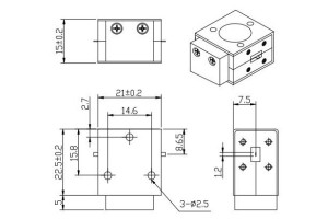 Drop-In Isolator Operating from 4.0-8.0GHz JX-CI-4G8G-18PIN