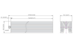 500W Coaxial Load Operating from DC-1GHz JX-PL-DC1G-NF500W