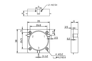 High Quality High Power Rf Isolators - ISOLATOR Drop-in Connector 763-775MHz Low Insertion Loss JX-TI-WG3538X-1  – Jingxin Technology