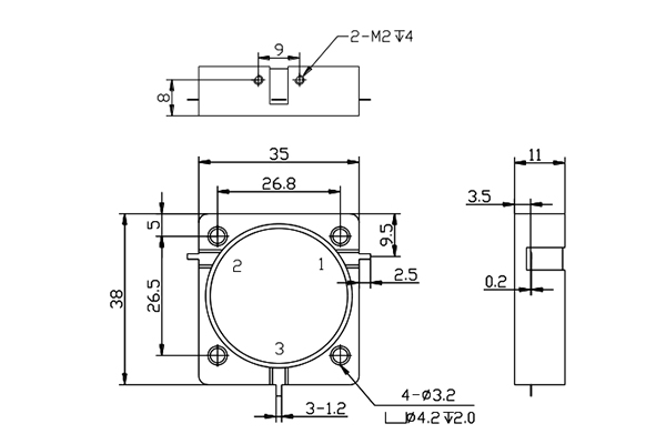 Good Quality 3ghz Isolator - ISOLATOR Drop-in Connector 763-775MHz Low Insertion Loss JX-TI-WG3538X-1  – Jingxin Technology