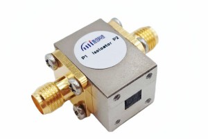 Coaxial Isolator N-F/M Connector 16-17GHz Low Insertion Loss JX-TI-16G17G-23S