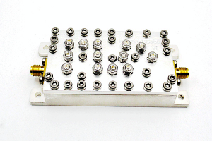 High Frequency Cavity Bandpass Filter Operating From 7.9-8.4GHz  JX-CF1-7.9G8.4G-S50